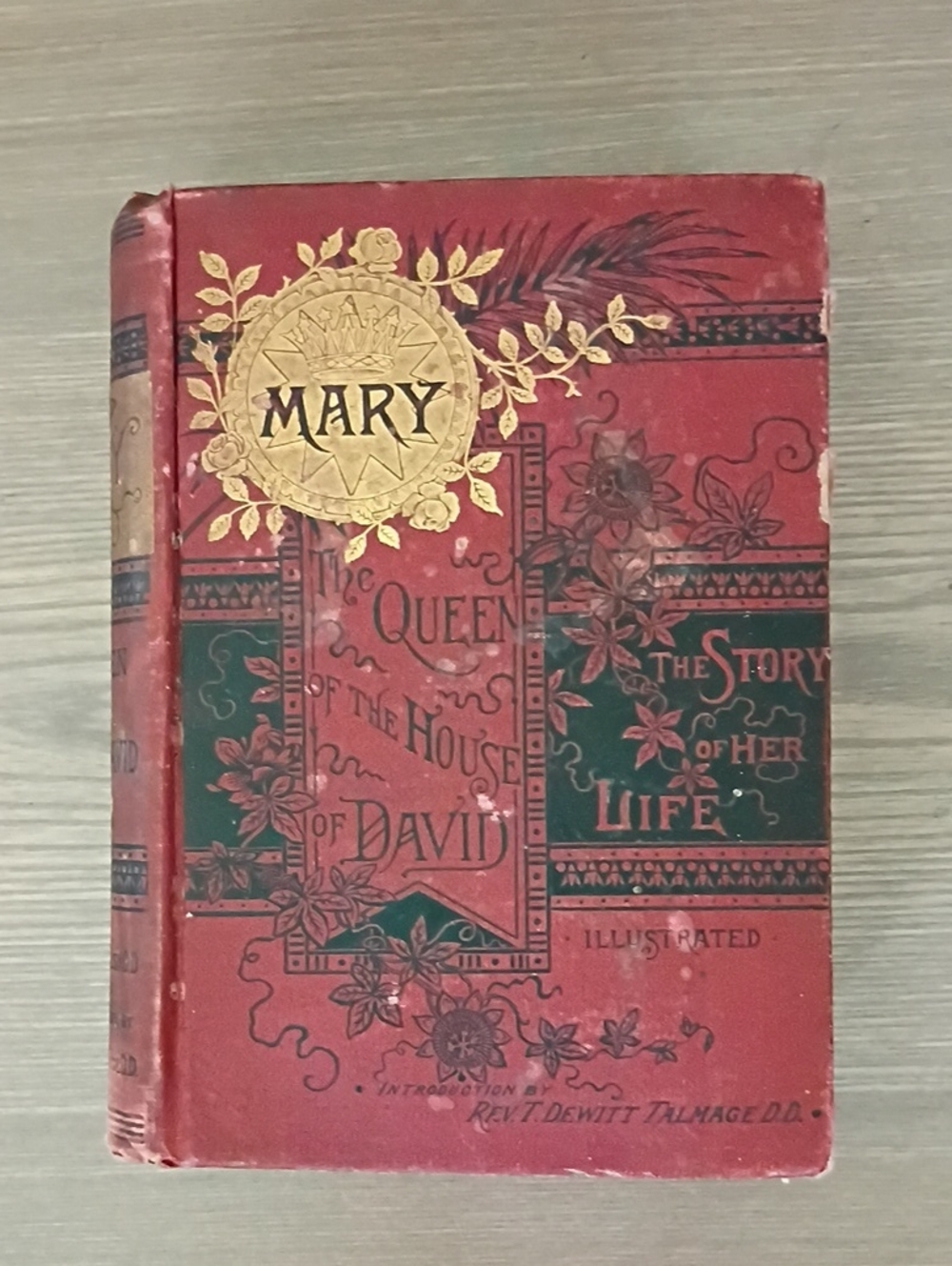 "Mary The Queen Of The House Of David The Story Of Her Life" Book